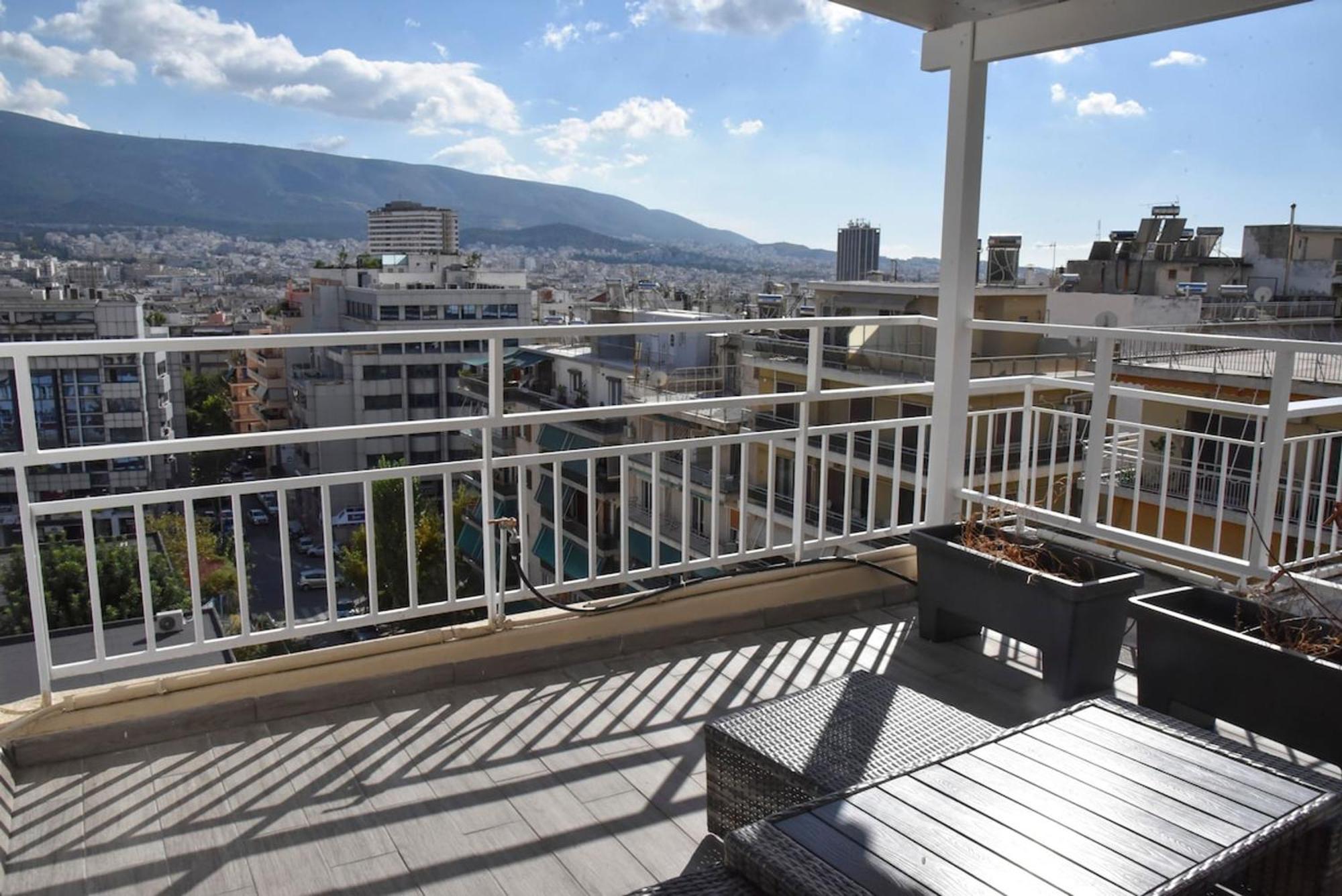 Tiny Rooftop Apartment アテネ エクステリア 写真